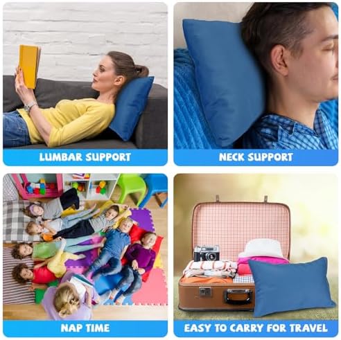 Kigley 6 Pack Mini Kids Travel Pillows 14x9