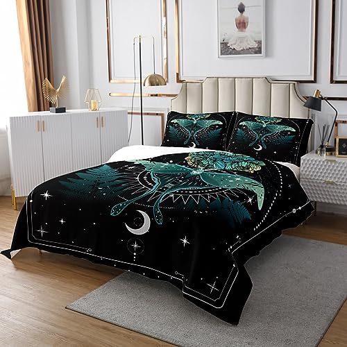 Castle Fairy Moth Bedspread Set for Kids Twin Size