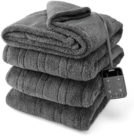 Sunbeam Smart Wi-Fi Heated Blanket with 10 Heat Settings