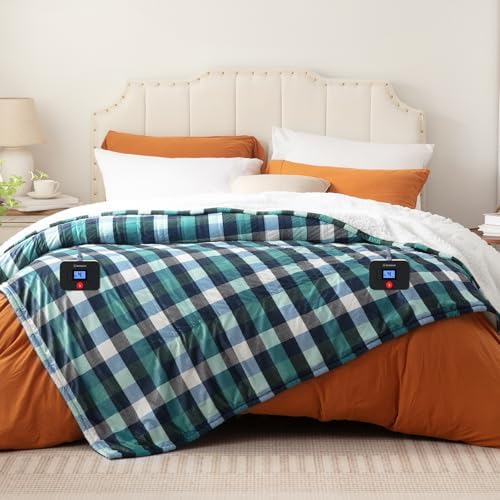 Westinghouse Electric Blanket Queen Size with 10 Heating Levels