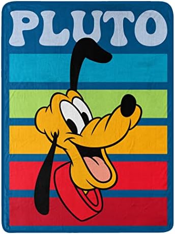 Northwest Pluto Stripes Micro Raschel Throw Blanket 46 x 60