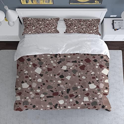Hapuxt 3-Piece Cal King Duvet Cover Set