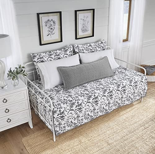 Laura Ashley Daybed Set - Lightweight with Matching Shams Pillow