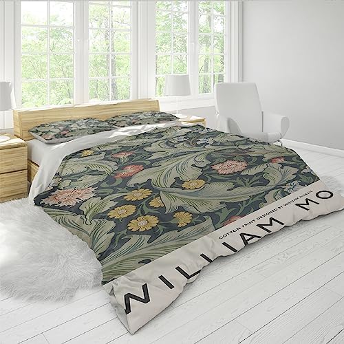 HOBBOY Luxury Floral Duvet Cover Set 3 Pieces
