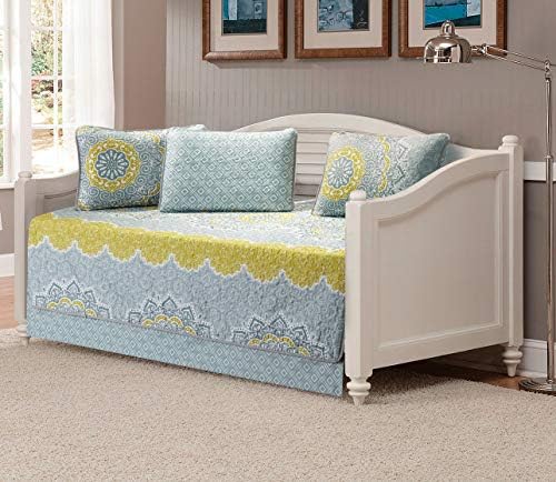 MK Home 5pc Daybed Set with Quilted Coverlet