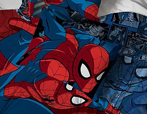 Jay Franco Marvel Spiderman 5 Piece Full Bed Set