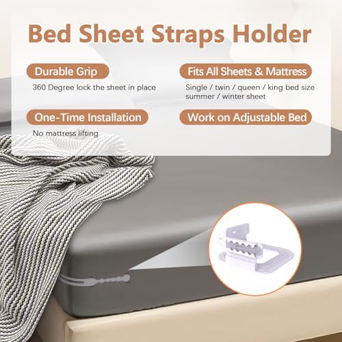 ROYIZEST Adjustable Sheet Holders with Lock