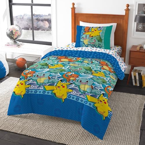 Northwest Twin Bed in a Bag Set Pokmon First Starters Design