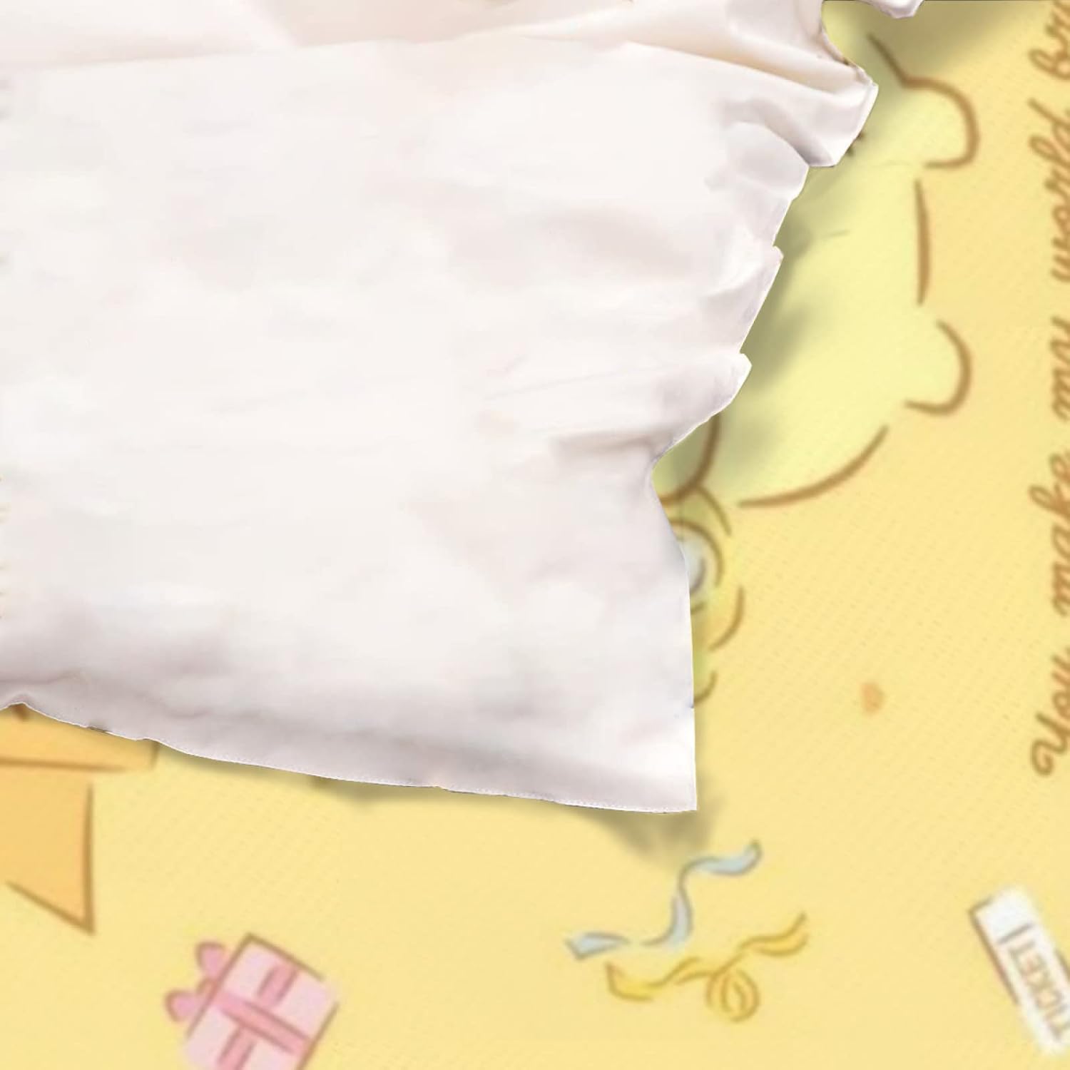 DIEZ Anime 3 Piece Bedding Set Pompompurin Printed Duvet Cover with Pillowcases