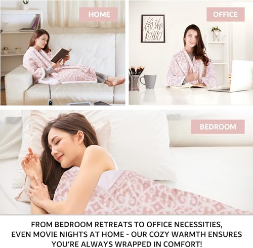 Beautyrest Heated Poncho Wrap with Auto Shutoff 1