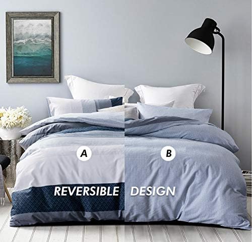 SLEEPBELLA 600 Thread Count Duvet Cover Set Twin
