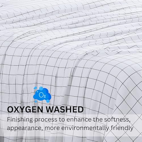 Casa Platino Full Bed Sheet Set with Deep Pockets