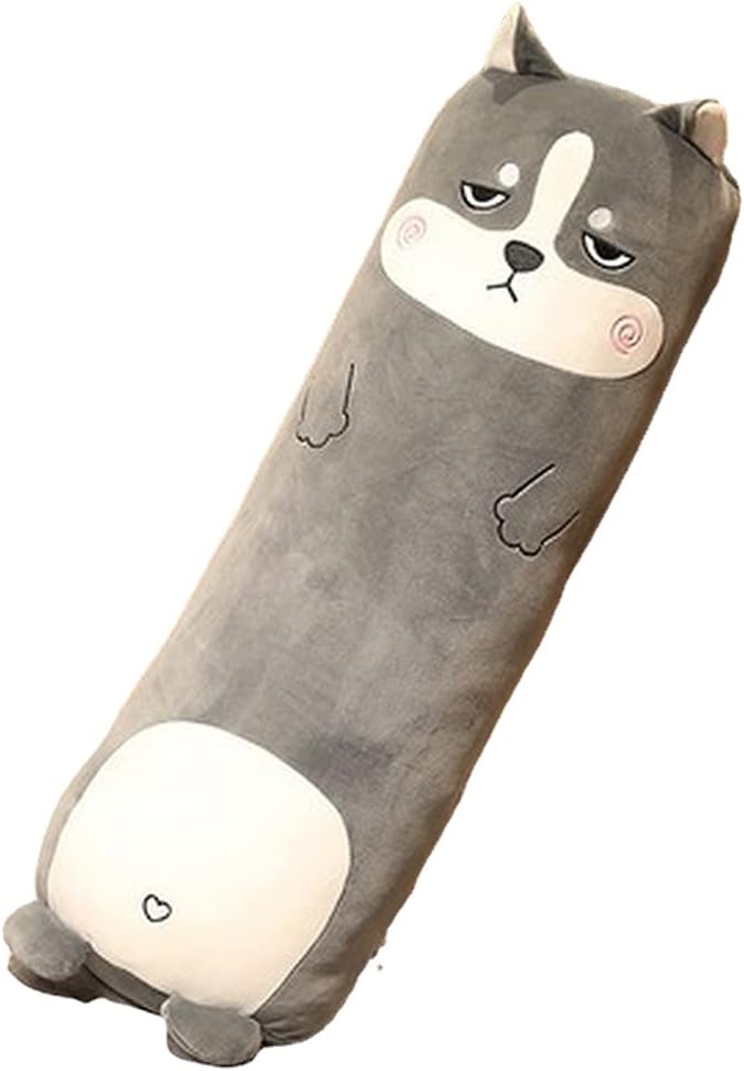 MUPI Husky Plush Body Pillow 27 Inch