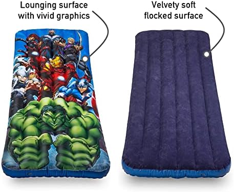Living iQ Inflatable Jr Twin Kids Sleeping Mattress