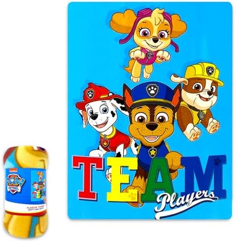 Nickelodeon Paw Patrol Travel Blanket Pillow Set Kids Comfort Bundle