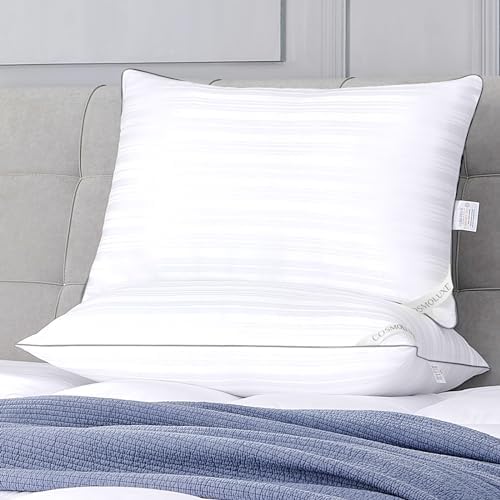 Cosmoluxe Hotel Bed Pillows 2 Pack for Back and Side Sleepers