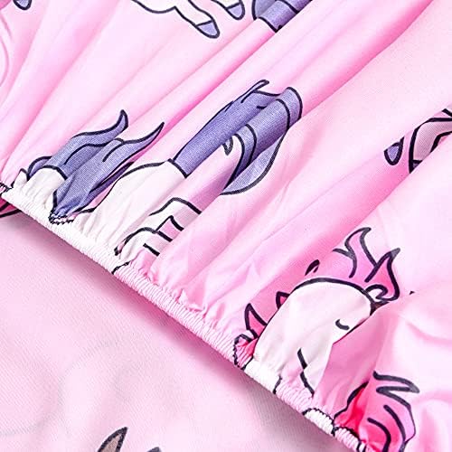 NATURETY Fitted Sheet Twin Deep Pocket Animal Print