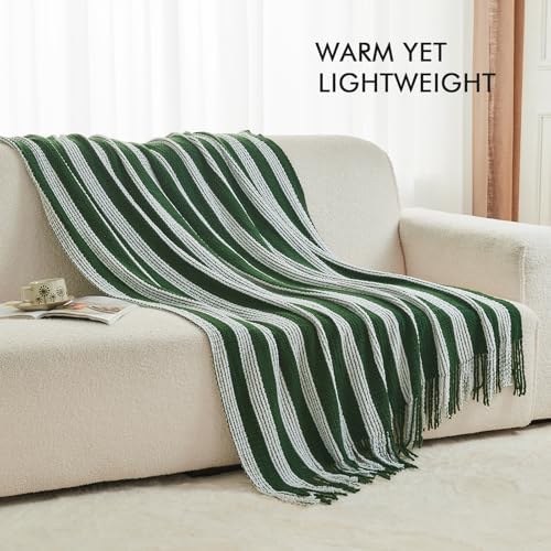 Lifein Cozy Brown Throw Blanket - Soft Boho Design