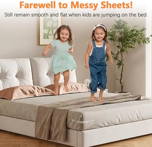 ROYIZEST Bed Sheet Holders with Lock