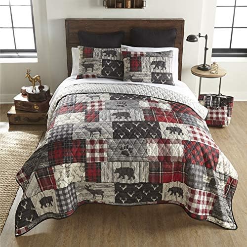 Donna Sharp Reversible Quilt Set - 3 Piece