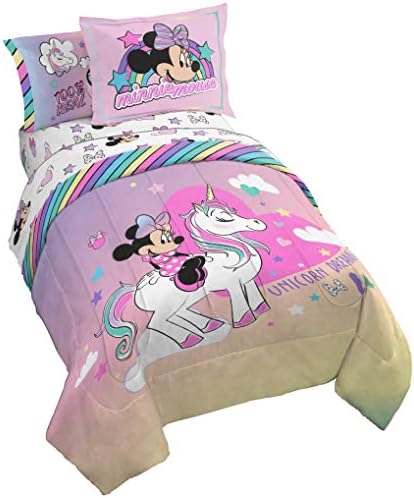 Jay Franco Disney Minnie Mouse Comforter Set 5 Piece