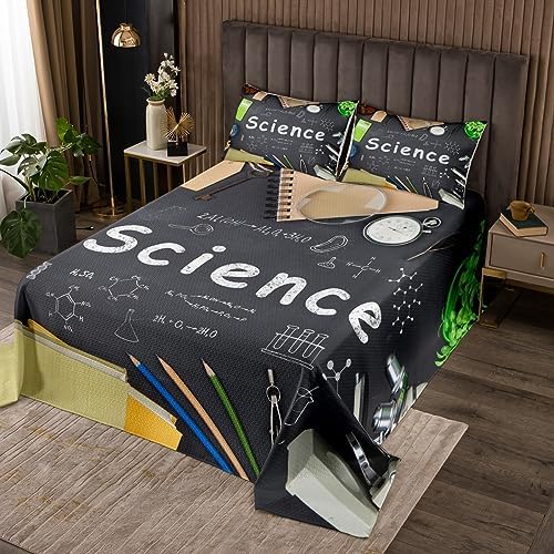 Erosebridal Math Theme Bedspread Set Twin 1