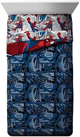 Jay Franco Marvel Spiderman 5 Piece Full Bed Set