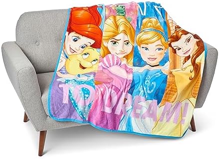 Disney Northwest Princesses Dreamers Throw Blanket 46x60