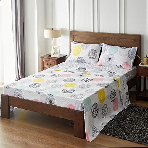 UOZZI BEDDING 7-Piece Queen Comforter Sheet Set