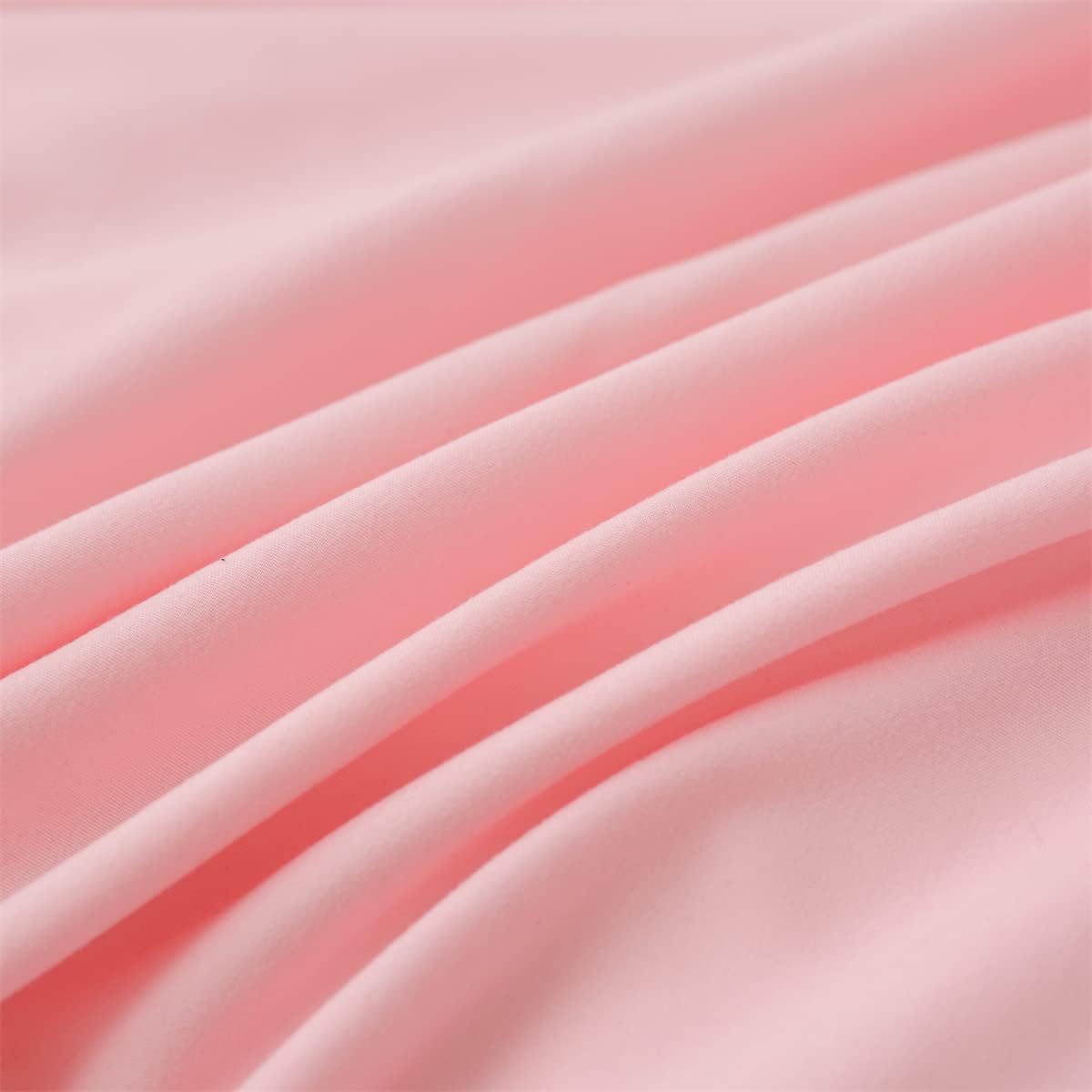 Holawakaka Pink Waterfall Ruffle Comforter Set