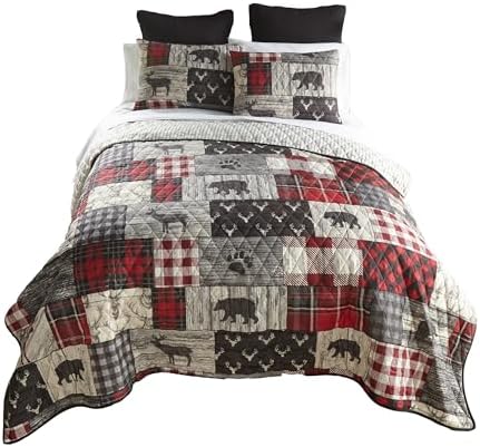 Donna Sharp Reversible Quilt Set - 3 Piece