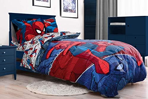 Jay Franco Marvel Spiderman 5 Piece Full Bed Set