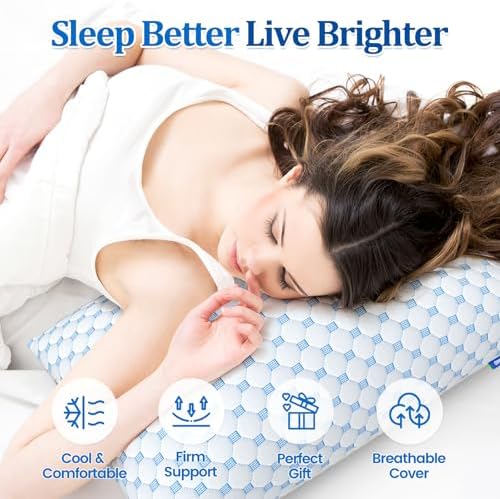CloudBliss Cooling Bed Pillow Queen Size