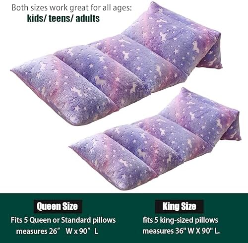 Mengersi Velvet Floor Pillow Cover Glow in The Dark Design