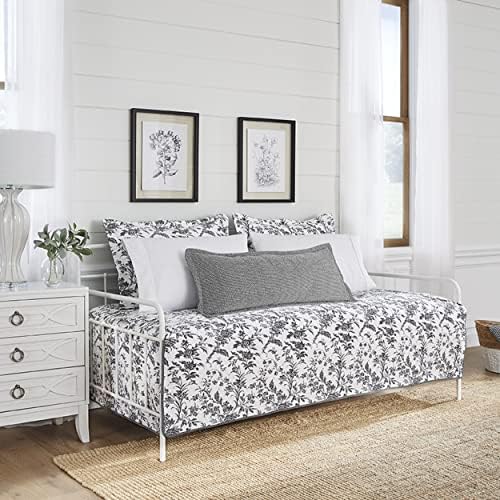 Laura Ashley Daybed Set - Lightweight with Matching Shams Pillow