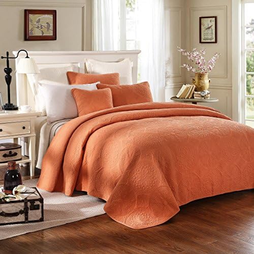 Tache Cotton Matelass Bedspread 3 Piece Set Cal King