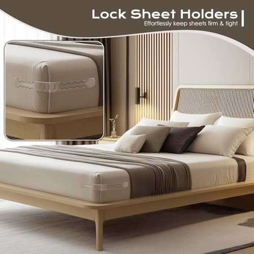 HIGHYEAH Bed Sheet Holder for All Mattress Sizes