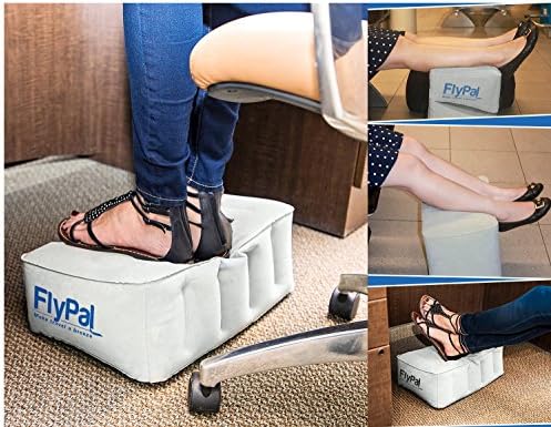 Flypal Inflatable Foot Rest for Travel and Home 1