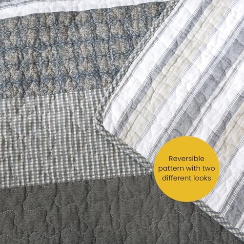 Soul Lane Madrona Quilt Set - Twin Size with 1 Sham