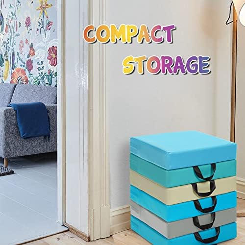 Costzon 6-Piece 15 Inch Floor Cushions for Kids 1