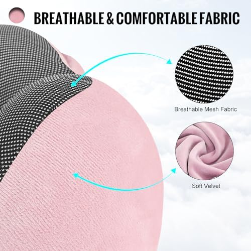 Cirorld Travel Pillow with Hood for Women