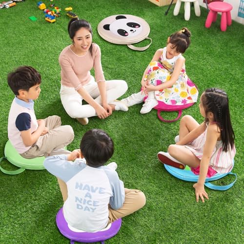 Suzile 12 Pcs Cartoon Floor Cushions with Handle 1
