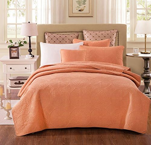 Tache Cotton Matelass Bedspread 3 Piece Set Cal King