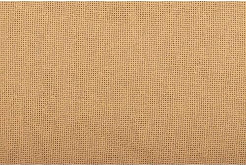 VHC Brands Burlap King Pillowcase Set 21x40 Tan