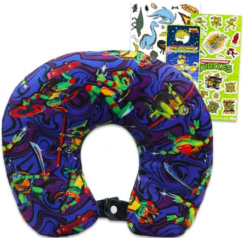 Teenage Mutant Ninja Turtles Travel Pillow Set for Kids