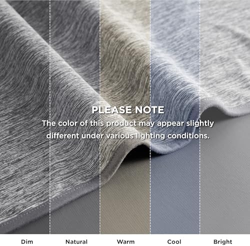 Bedsure Cooling Blanket for Hot Sleepers 50x70 Inches Mesh Grey