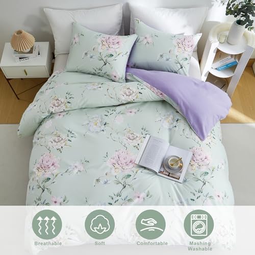 BOLINLIVING Flower Kids Duvet Cover Set