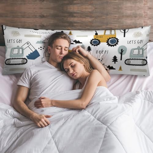 WINTYE Cute Cartoon Crane Body Pillowcase 20x54in