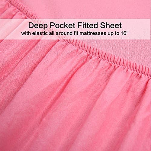 Best Season 4 Piece Full Bed Sheet Set with Deep Pockets