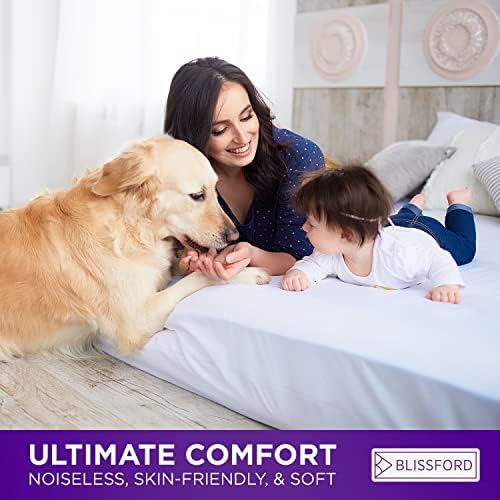 BLISSFORD Waterproof Mattress Protector King Size